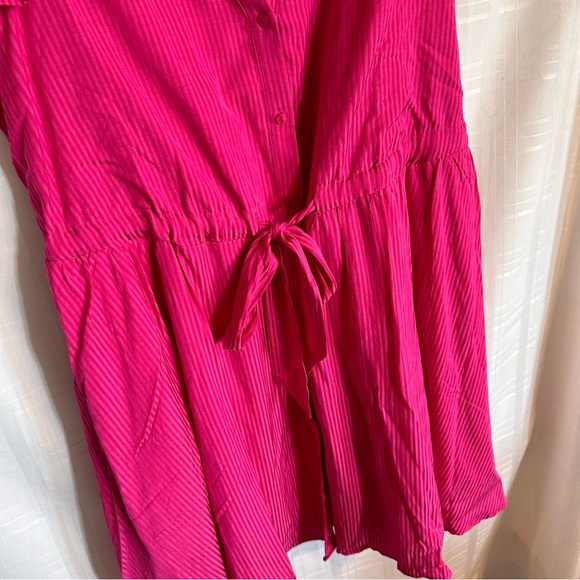 On 34th Plus Size Pink Dress - Picture 8 of 10